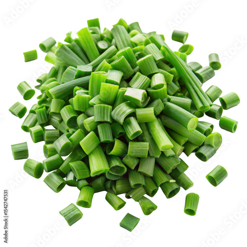 bunch of chopped green onions