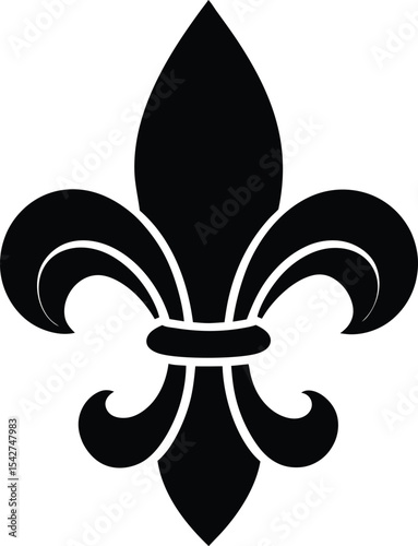 Fleur-de-lis Silhouette icon