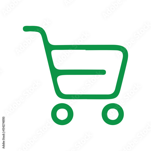shopping cart icon vector illustration