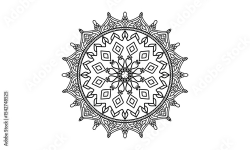 Vector nice mandala  design fully editable high quality