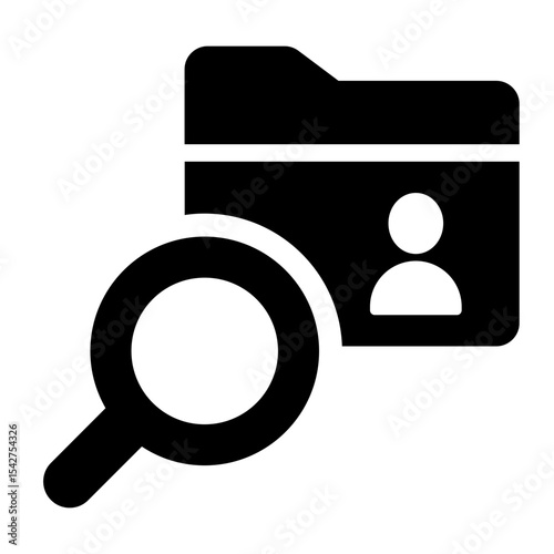 Employee Profile Search Icon