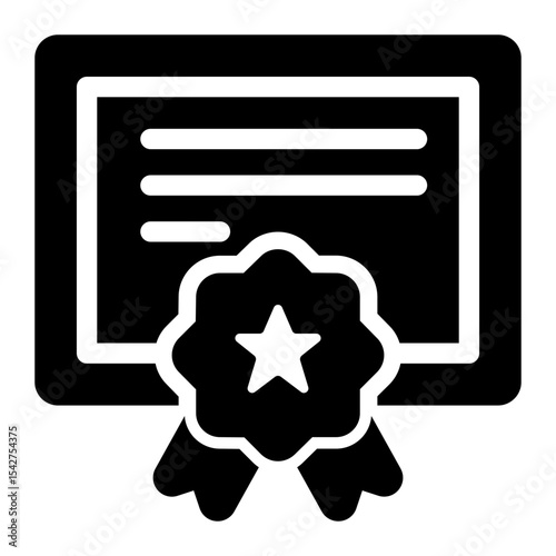 Framed Certificate with Star Seal