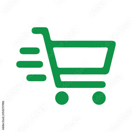 vector illustration of shopping cart