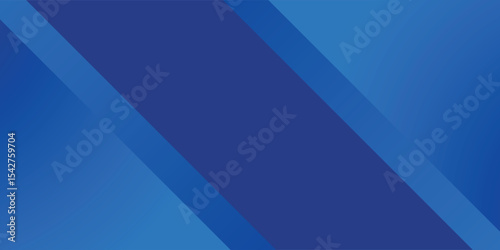 Modern abstract blue background with glowing geometric lines. Blue gradient hexagon shape design. Futuristic technology concept.