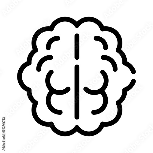 brain line icon
