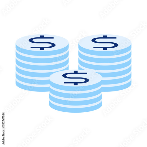 Stacks of Coins