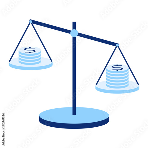 Scale Balancing Stacks of Coins