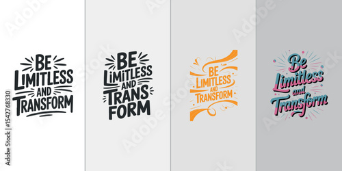 Positive Mindset Quote Vector, Modern Typography for Shirts and Wall Art Design