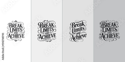 Positive Mindset Quote Vector, Modern Typography for Shirts and Wall Art Design