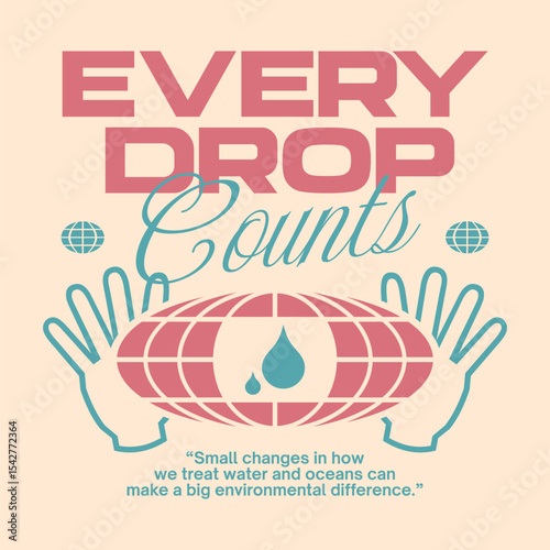 Sea life quote t-shirt design, Ocean environmental typography quotes, Ocean ecosystem & conservation graphic, Marine environment poster design