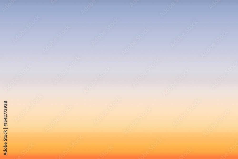 Obraz premium Beautiful orange and blue sky