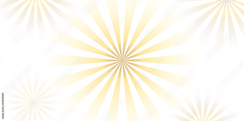 Obraz premium Snow Sunburst for background. Digital Elegance: AI-Generated Wallpaper Patterns. Abstract design orange gradient shine rays background Vector, illustration Summer spring decoration design element. 