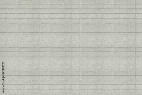 Concrete tile panels are forming uniform grid in flat design with tonal variations, copy space