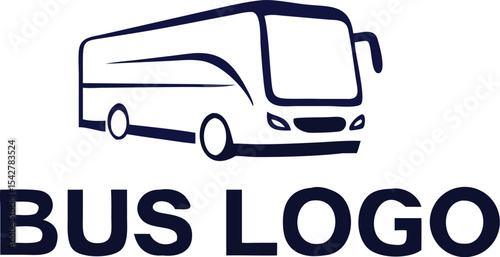 bus logo icon vector design illustration template