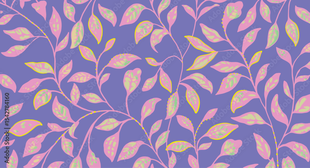 Fototapeta premium floral pattern design for fabric print