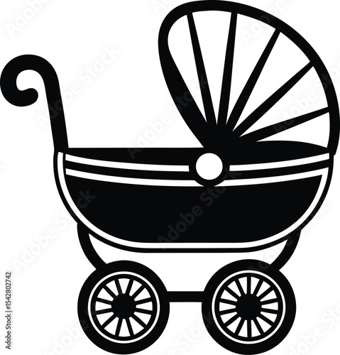 Baby Carriage Icon