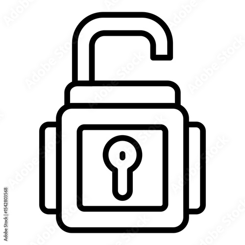 Open Lock Icon