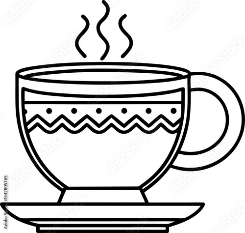 cup of coffee with a spoon