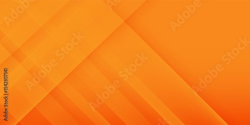 Abstract orange background with diagonal lines. Dynamic shapes composition.