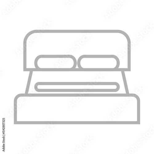 Luxury Bedding Icon Design
