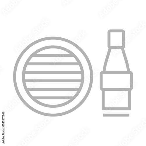 Exclusive Wine Cellar Icon Design