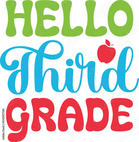 Back to School SVG Bundle, 1st Day of School, Hello School – Pre-K Through 5th Grade, Teachers and Students, Commercial Use SVG Cut Files, Teacher Svg Bundle, Back to School Svg, Teacher Quote Svg