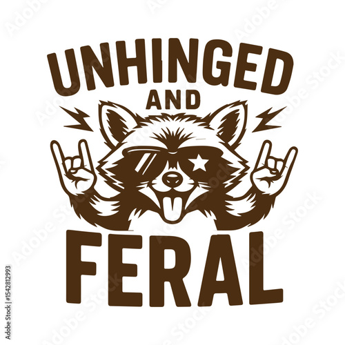 Feral but Free Raccoon