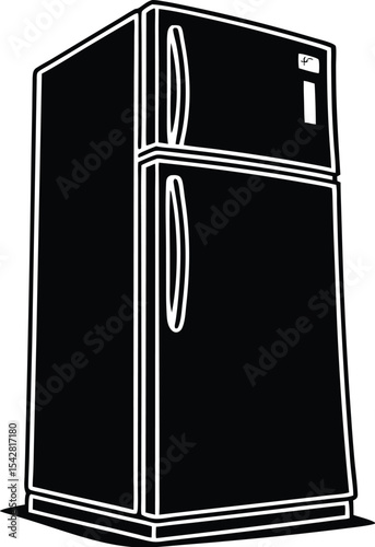 illustration of a refrigerator