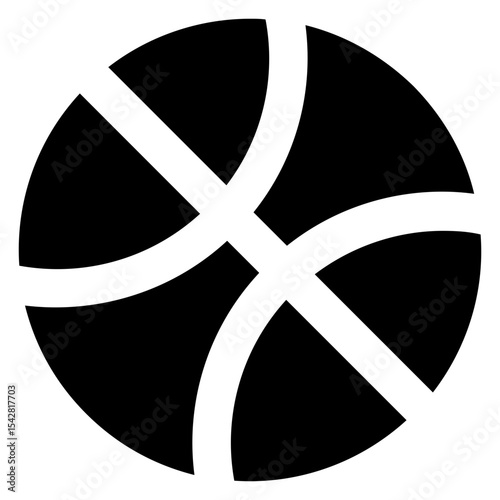 Basketball Icon Black_1
