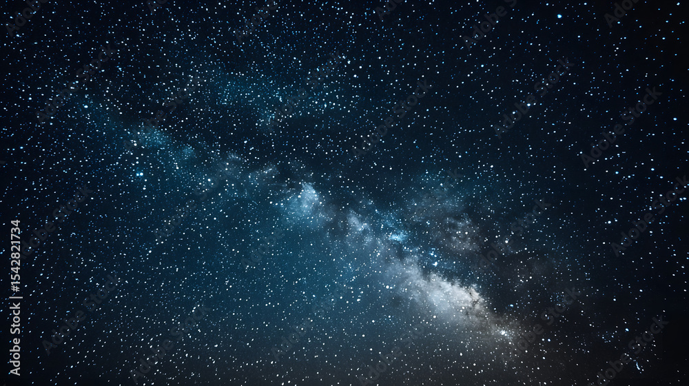 Fototapeta premium Teepee Under Night Sky Full of Stars in Marfa