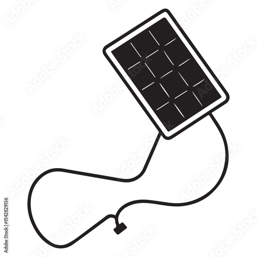 Portable Solar Panel Clean Energy on the Go, Ideal for Camping, Hiking, and Outdoor Adventures