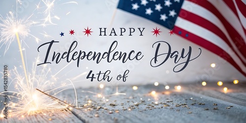 Happy independence day 4th of july celebration