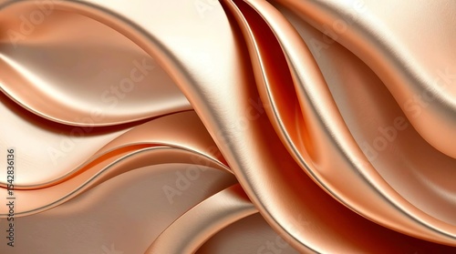 fluid, layered curves