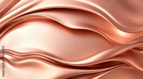 fluid, layered curves
