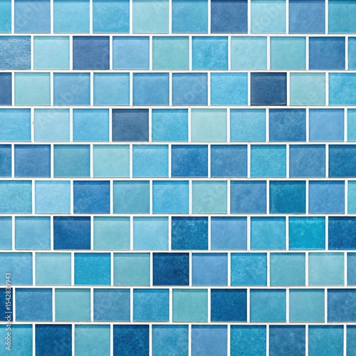 blue tiles background