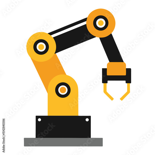 Industrial Robotic Arm Automation Technology, Manufacturing Process, Mechanical Engineering, Precision Machinery, Automated Systems