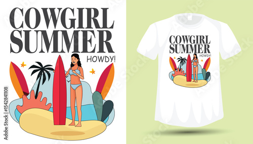 Summer Tshirt Design graphic & vector