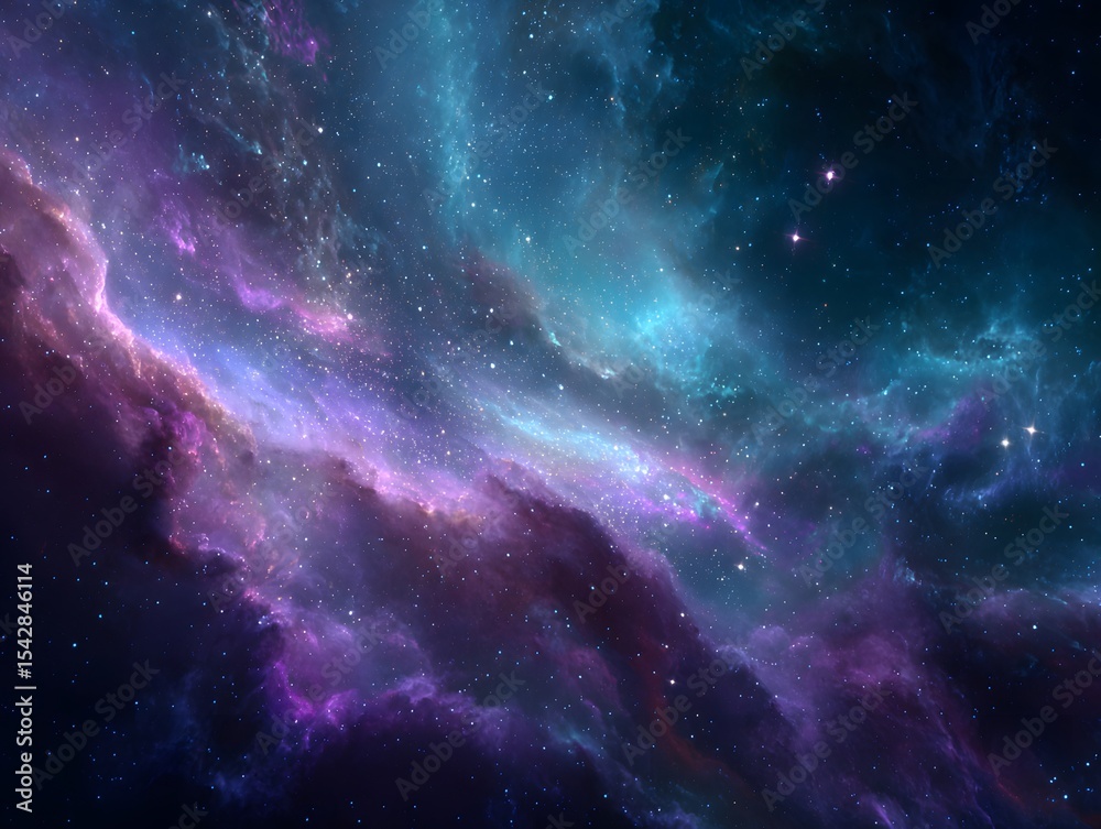 Fototapeta premium deep space nebula