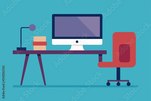 Modern Workspace Clean Desk Setup for Productivity and Focus