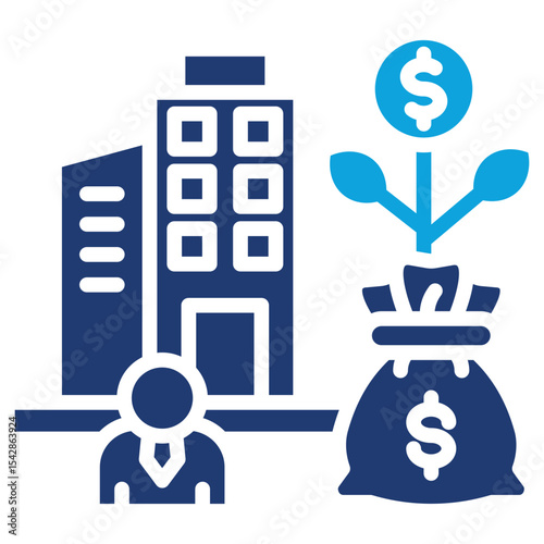 Capital Venture Icon