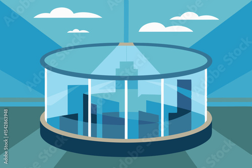 Innovative Cityscape Visualization A Futuristic Urban Display