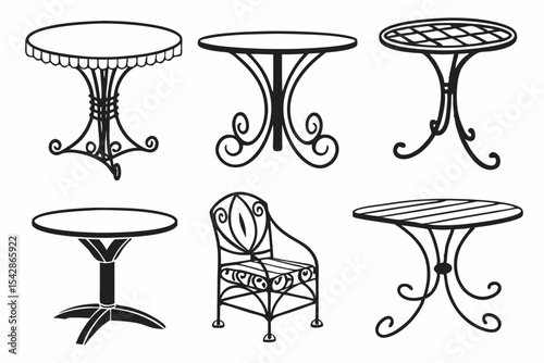 set of furniture