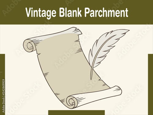 vintage parchment sheet