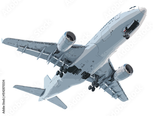 airplane vector art