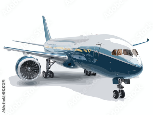 airplane vector art