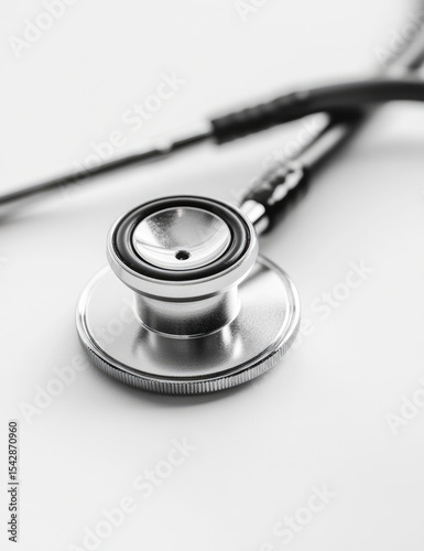 Close-up of a medical stethoscope (7)