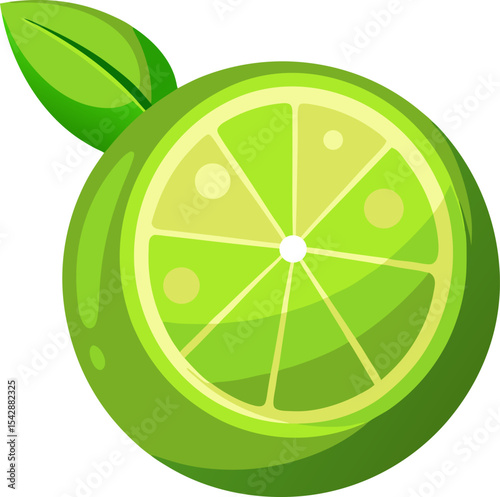 lime vector illustration