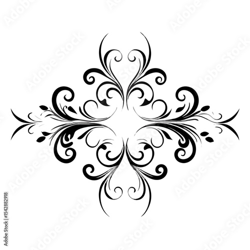 abstract floral ornament