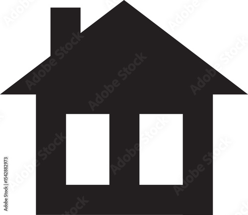 Plakat Home icon design.