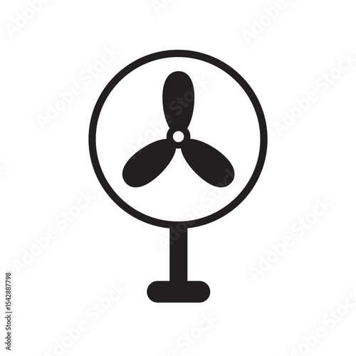 Table Fan vectors icons graphics pack